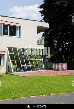 Löbau, Schminke-Villa, (Haus Schminke, Hans Scharoun 1930-1933) Stockfoto