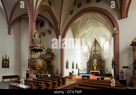 Tabor, Stadtpfarrkirche Kostel Promenení Páne Na Hore Tábor Stockfoto