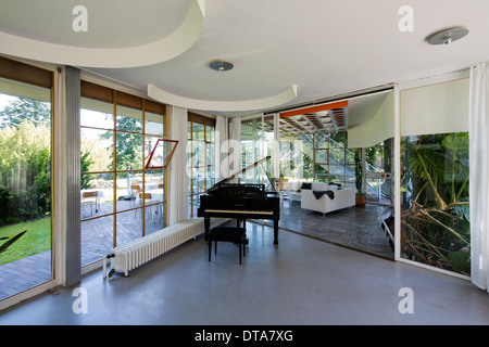 Löbau, Schminke-Villa, (Haus Schminke, Hans Scharoun 1930-1933) Stockfoto
