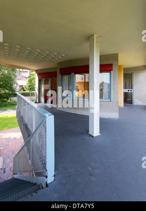 Löbau, Schminke-Villa, (Haus Schminke, Hans Scharoun 1930-1933) Stockfoto
