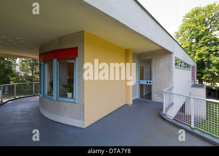 Löbau, Schminke-Villa, (Haus Schminke, Hans Scharoun 1930-1933) Stockfoto