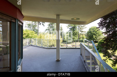 Löbau, Schminke-Villa, (Haus Schminke, Hans Scharoun 1930-1933) Stockfoto