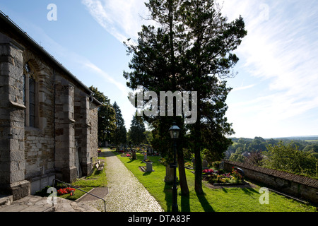 Kornelimünster, Bergkirche St. Stephan Stockfoto