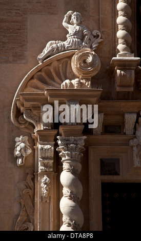 Valencia, Kirche San Juan De La Cruz (ODER Inschr 1686 St. Andreas) Stockfoto