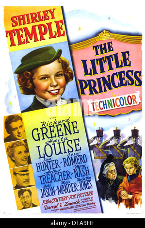 FILMPLAKAT DIE KLEINE PRINZESSIN (1939) Stockfoto