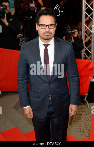 Michael Pena Teilnahme an der "Cesar Chavez' premiere auf der 64rd internationalen Filmfestspiele Berlin / Berlinale 2014 am 12. Februar 2014 in Berlin, Deutschland Stockfoto