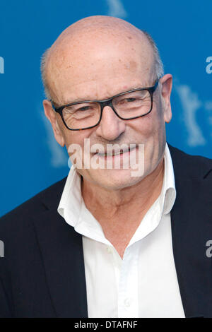 Berlin, Deutschland. 13. Februar 2014. Volker Schloendorff während der "Diplomatie" Photocall auf der 64. Internationalen Filmfestspiele Berlin / Berlinale 2014 am Februar Credit: Dpa picture-Alliance/Alamy Live News Stockfoto