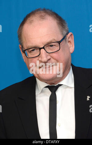 Berlin, Deutschland. 13. Februar 2014. Burghart Klaußner während der "Diplomatie" Photocall auf der 64. Internationalen Filmfestspiele Berlin / Berlinale 2014 am Februar Credit: Dpa picture-Alliance/Alamy Live News Stockfoto