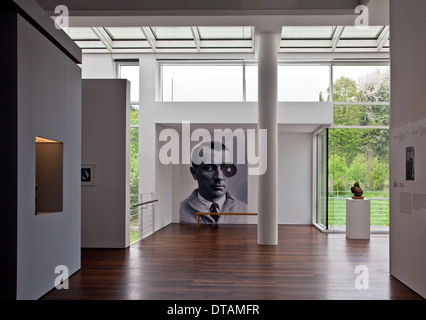 Remagen, Arp Museum Rolandseck, 2004-2007 von Richard Meier erbaut Stockfoto