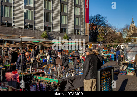 Bermondsey Square Antiquitäten Markt, Southwark, London, England Stockfoto