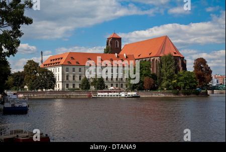 Wroclaw Breslau, Kirche St. Maria Auf Dem Sande Stockfoto