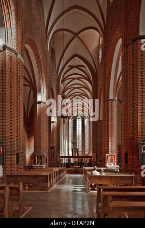 Wroclaw Breslau, St. Vinzenz Und St. Jakobus Kirche Stockfoto