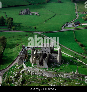 Vintage Bild ca. 1970: Die 4. Jahrhundert Rock of Cashel, Cashel, County Tipperary, Irland Stockfoto