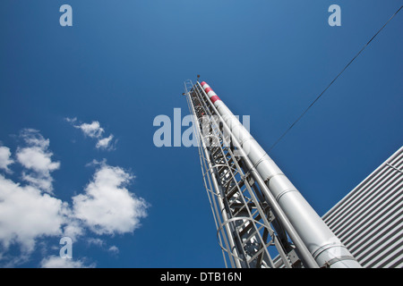 Niedrigen Winkel Ansicht Destillationaufsatzes Stockfoto