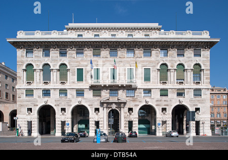 Genua, Palazzo NAFTA von Marcello C. Ginatta in Piazza della Vittoria Stockfoto