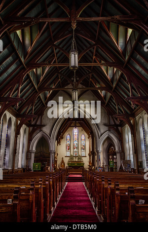 In St. Peter Episcopal Church, Fernandina Beach, Florida (HDR) Stockfoto