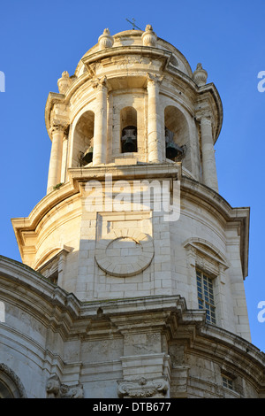 Cádiz Kathedrale (Catedral de Cádiz), Plaza De La Catedral, Old Town, Cádiz, Provinz Cádiz, Andalusien, Spanien Stockfoto