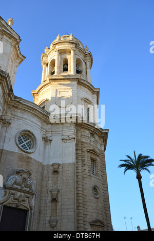 Cádiz Kathedrale (Catedral de Cádiz), Plaza De La Catedral, Old Town, Cádiz, Provinz Cádiz, Andalusien, Spanien Stockfoto