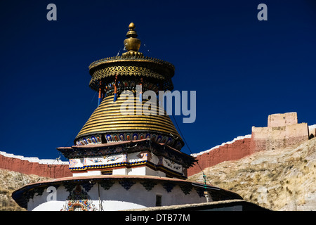 Kumbum-Tschörten Pelkor Chode Kloster, Gyantse, Tibet Stockfoto