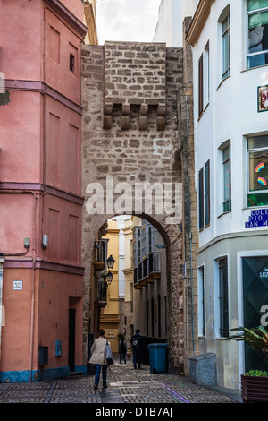 Arco De La Rosa, Cádiz, Andalusien, Spanien Stockfoto