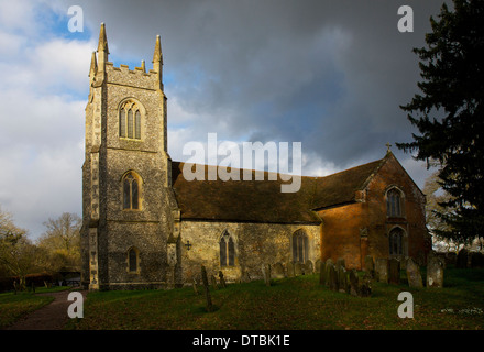 St. Marien Kirche, Hartley Wintney, Hampshire, England UK Stockfoto