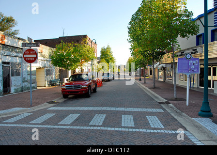 Farish Street, Heimat des Blues und Bürgerrechtsbewegung in Jackson, Mississippi Stockfoto