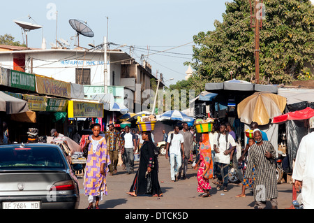 Straßenszene, Bamako, Mali Stockfoto