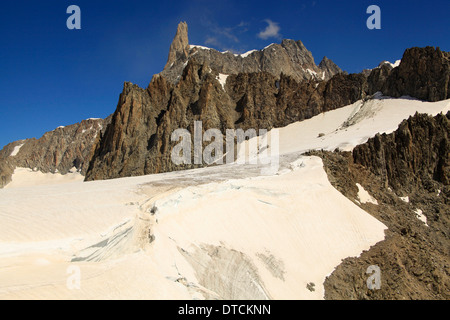 Montblanc, Monte Bianco, Alpen, Europa Stockfoto