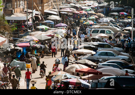 Straßenszene, große Marken, Bamako, Mali Stockfoto