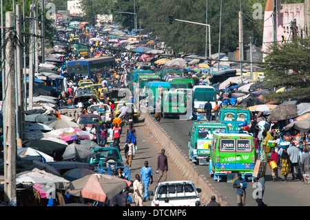 Straßenszene, große Marken, Bamako, Mali Stockfoto
