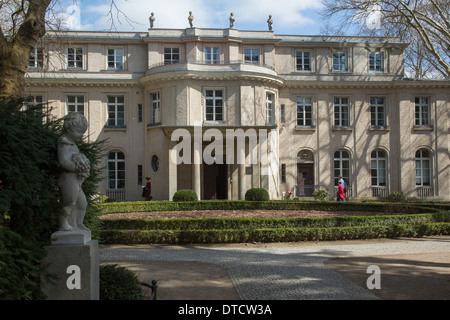 Berlin, Deutschland, gedenken und Bildungsstaette House der Wannsee-Konferenz Stockfoto