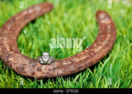 Claddagh Ring Stockfoto