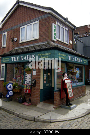 Coronation Street set Lage (Pre 2014 Set), Manchester, England, UK Stockfoto