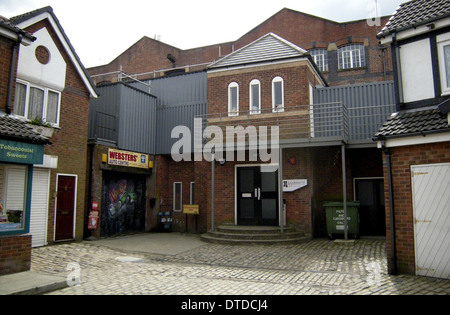 Coronation Street set Lage (Pre 2014 Set), Manchester, England, UK Stockfoto