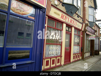 Coronation Street set Lage (Pre 2014 Set), Manchester, England, UK Stockfoto