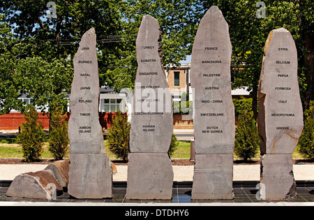 Ballarat, Australien / australische Ex Kriegsgefangene Memorial Stockfoto