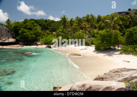 Felicite Insel, Seychellen. Stockfoto