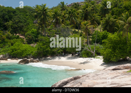 Felicite Insel, Seychellen. Stockfoto