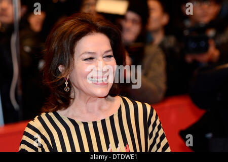 Hannelore Elsner Teilnahme an der Abschlussfeier auf der 64. Internationalen Filmfestspiele Berlin / Berlinale 2014 am 15. Februar 2014 in Berlin, Deutschland. Stockfoto