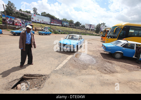 Addis Abeba, Äthiopien, Afrika, Meskel square Stockfoto