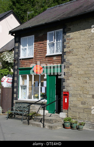 Postamt Dorf New Radnor Powys Wales UK Stockfoto