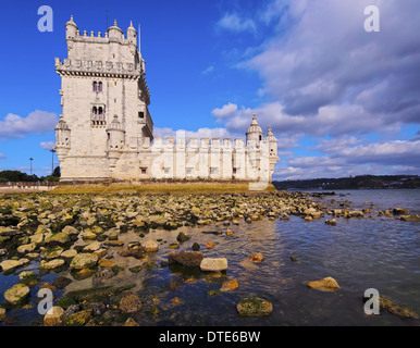 Turm von St. Vincent in Belem, Lissabon, Portugal Stockfoto