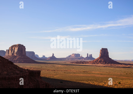 Monument Valley von Künstlern Punkt, Arizona, USA Stockfoto
