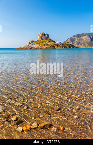 Kleine Insel Kastri in der Nähe von Kos, Griechenland Stockfoto