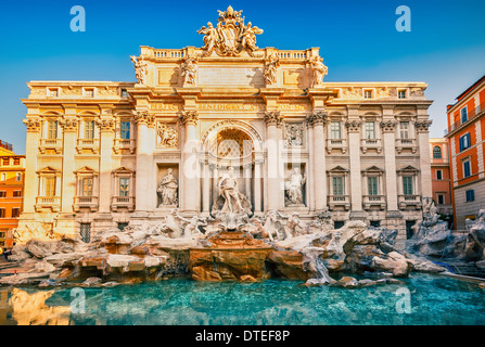 Di Trevi Brunnen Stockfoto