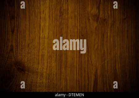 dunklem Holz Textur dramatisches Licht, natürliche Muster Stockfoto