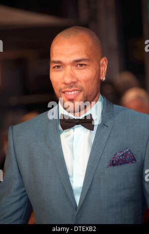 John Carew kommt bei den 66. jährlichen British Academy Film Awards aka die EE British Academy Film Awards aka Baftas am Royal Opera House in London, Großbritannien, im 16. Februar 2014. Foto: Hubert Boesl - kein Draht-SERVICE Stockfoto