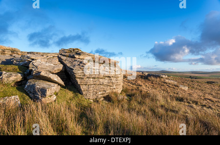 Alext Tor auf Bodmin Moor in Cornwall Stockfoto