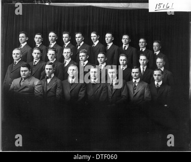 Phrenecon Gesellschaft Gruppenbild 1915 Stockfoto