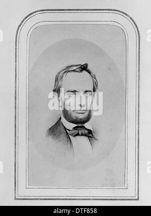 Abraham Lincoln (1809-1865) Stockfoto